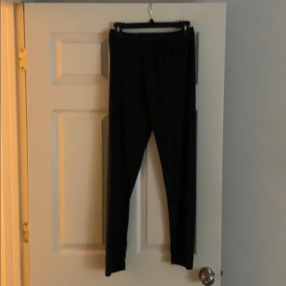 Suede feel leggings